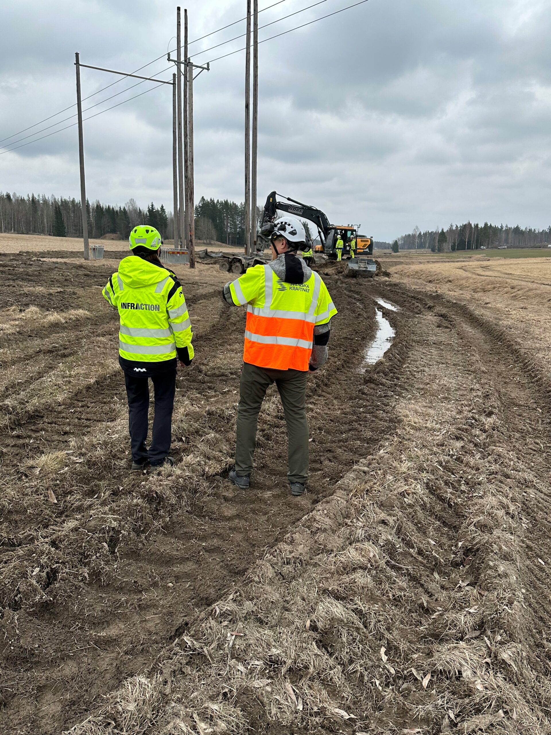 Vi är med och river för att kunna säkra framtidens elförsörjning!